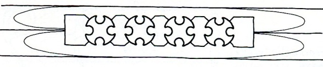 These linked openings in the shape of sun crosses, or swastikas, were said to protect the house from the entry of malicious spirits or supernatural beings.
